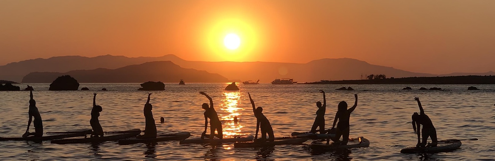 Chania: Pilates on Sup ( Stand up Paddle)